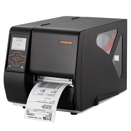 BIXOLON XT2-40 impresora de etiquetas de sobremesa industrial de transferencia térmica y térmica directa, de 4 pulgadas (hasta 118 mm), rentable y de alto rendimiento - Operacional
