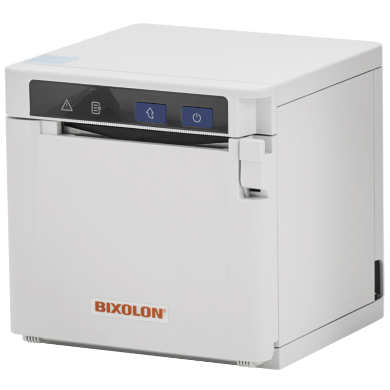 BIXOLON SRP-QE300 POS Printer - Compact Cubic Design - The affordable SRP-QE300 is a basic printer with USB and Ethernet connectivity - White color