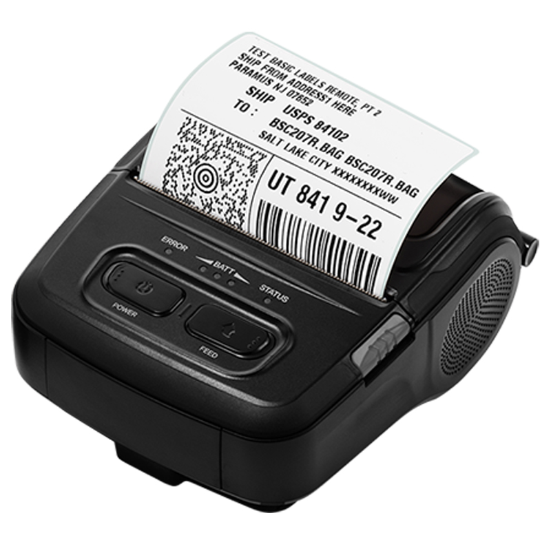 BIXOLON SPP-L310 Portable Label Printer - Small and light for 3” (80mm) mid-range portable labels - compact and ergonomic - Operational