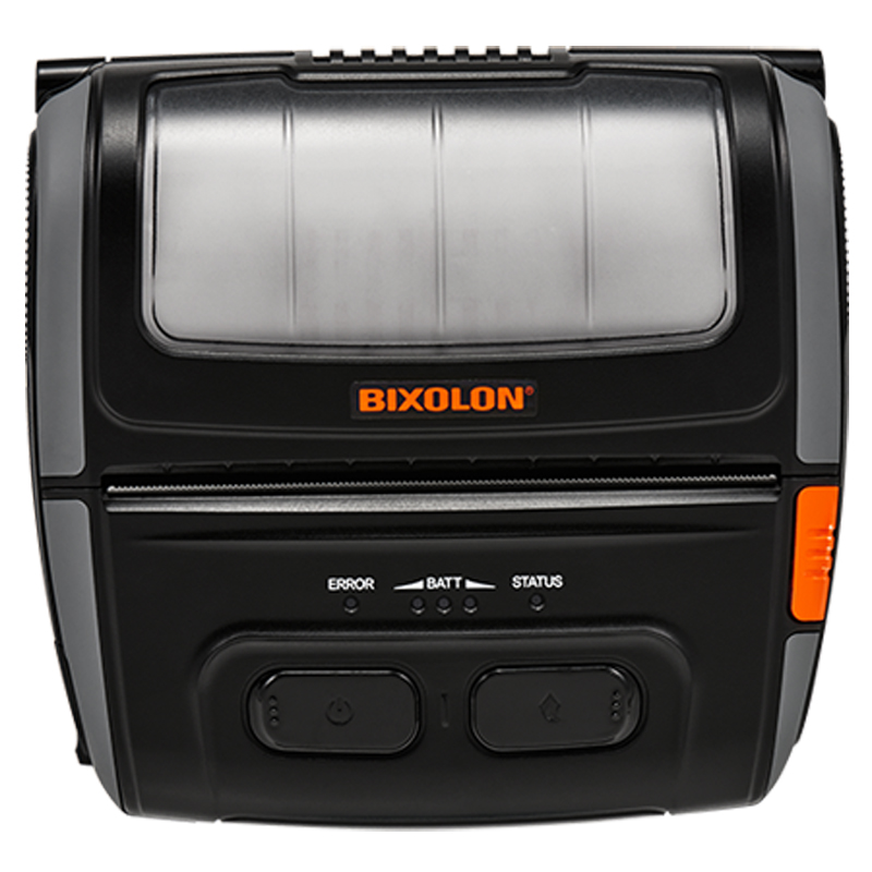 BIXOLON SPP-R410 Portable Printer - Compact and resistant - for 4″ portable tickets and labels - an improved optimization for various sectors - Front