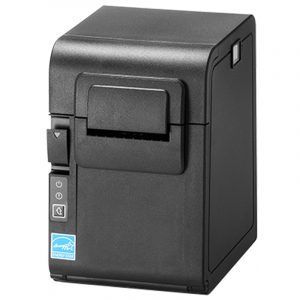 BIXOLON SRP-S200 POS Printer- is the world's first printer to offer direct thermal printing of linerless 58mm labels (2") labels for re-adhesive material
