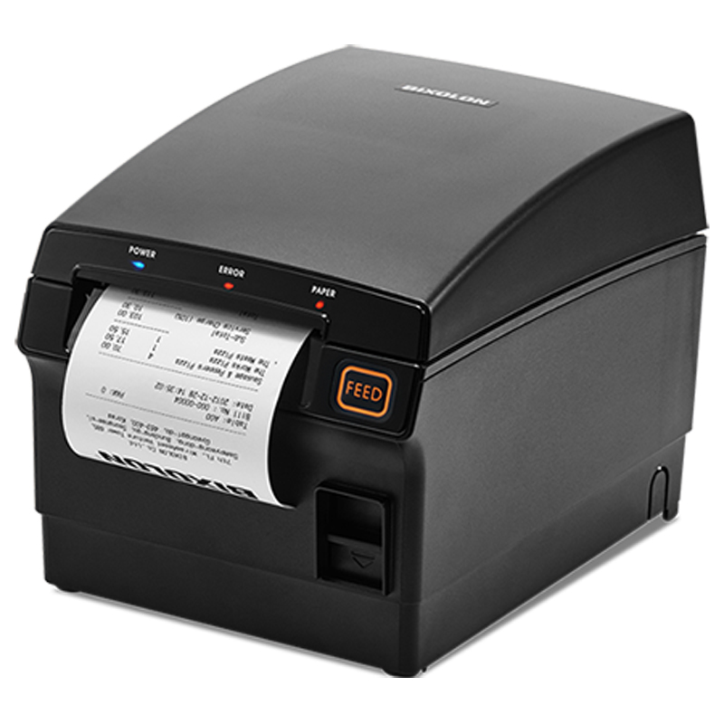BIXOLON SRP-F310II POS Printer - 3” Front Exit Direct Thermal Printer with splash resistant design is suitable for various applications in retail, etc - Receipt