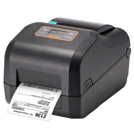 BIXOLON XD5-40t is a 4″ (118mm) direct thermal transfer desktop label printer, featuring a rugged, compact design - Operation