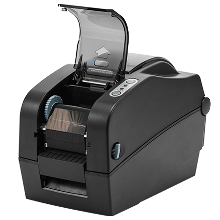 BIXOLON SLP-TX220 - 2” Thermal Transfer Desktop Label Printer - Open