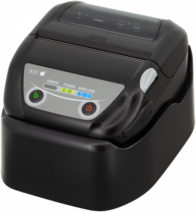 SII MP-B30L Mobile Printer -Compact and light - 3” printer with a printing speed of up to 130 mm/s and a resolution of 8 (dots / mm)