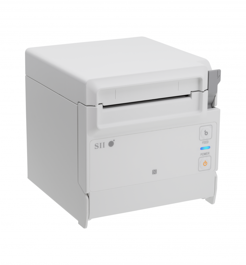 SII RP-F10 POS Printer - Compact desgn- Printer with print speed up to 250mm/s and easy BT pairing via NFC (Bluetooth model)