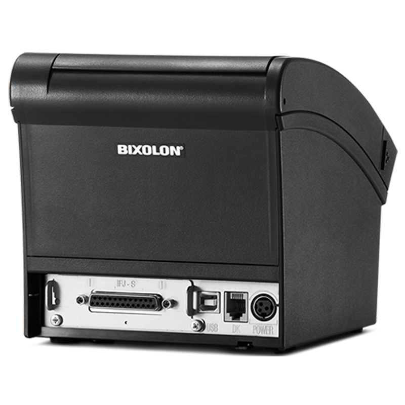 BIXOLON SRP-350III POS Drucker – Branchenbestseller – Marktführender, äußerst zuverlässiger 3-Zoll-Thermodirektdrucker verschiedene Anwendungen - Rückseite