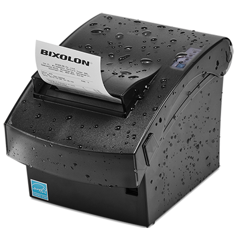 BIXOLON SRP-350plusIII POS-Drucker – Die perfekte Lösung für mPOS-Lösungen für POS-Tickets – bietet leistungsstarkes Drucken - Quittung für Spritzschutz