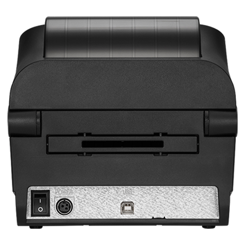 BIXOLON XD3-40d Etikettendrucker – Dies ist ein 4″ (118 mm) Thermodirektdrucker für Etiketten und Barcodes – Rückseite – Konnektivität
