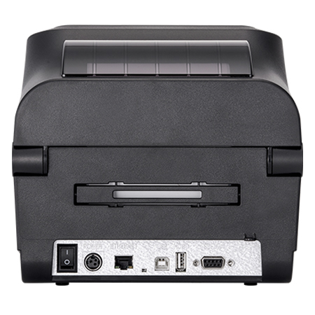 BIXOLON XD5-40t Drucker Mid-Tier 4″ (118 mm) Thermodirekt-Desktop-Etiketten in einem kompakten und robusten Design mit umfassenden Softwarefunktionen - Rückseite