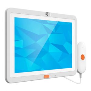 WPITCOM MedTab 10-A - Patient Room Touch Display with alarm button with Android - Front side