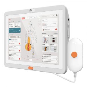 WPITCOM MedTab 10-A - Patient Room Touch Display with alarm button with Android - Wall mounted