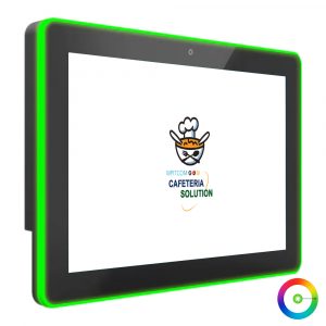 WPITCOM LED Touch Tab 135-15-H-A Android LED Edge WXGA 15,6" Touch Display for attractive advertising or order taking - Front