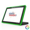 WPITCOM WPIT LED Touch 145-10-H-A 10,1" Android LED Edge Touch Tablet for service desks / reception or hospitality - Front view